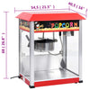 Popcornlaite teflon-kattilalla Evelyne 1400 W