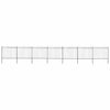 Puutarha-aita keihäskärkinen teräs 1172x150 cm musta