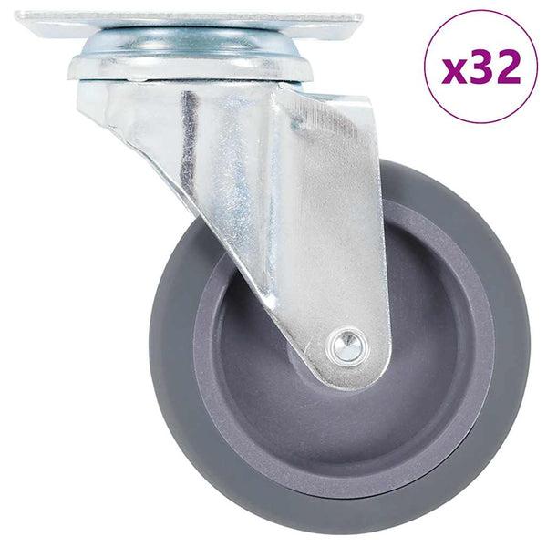 Rullapyörät 32 kpl 75 mm
