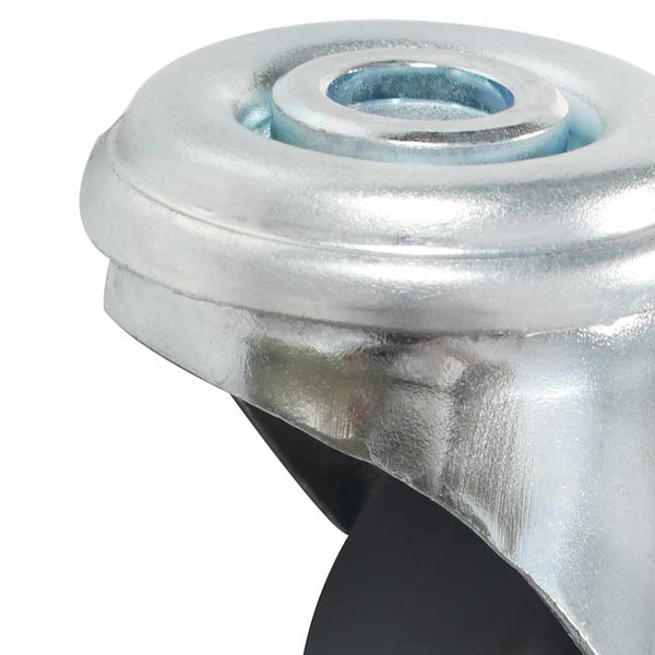 16 kpl pulttireikäisiä kääntyviä pyöriä 50 mm