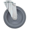 16 kpl pulttireikäisiä kääntyviä pyöriä 125 mm