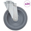 Rullapyörät pultinrei´illä 24 kpl 125 mm
