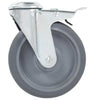 Rullapyörät pultinrei´illä 12 kpl 125 mm