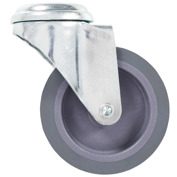 16 kpl pulttireikäisiä kääntyviä pyöriä 75 mm