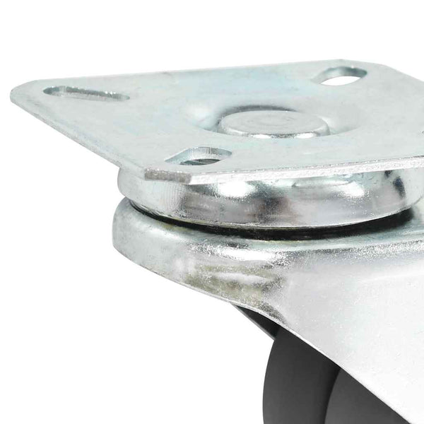 16 kpl kaksoispyöräiset kääntyvät pyörät 50 mm