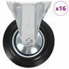 16 kpl kiinteät pyörät 160 mm