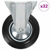 Rullapyörät kiinteät 32 kpl 160 mm
