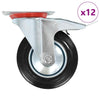 Rullapyörät 12 kpl 160 mm