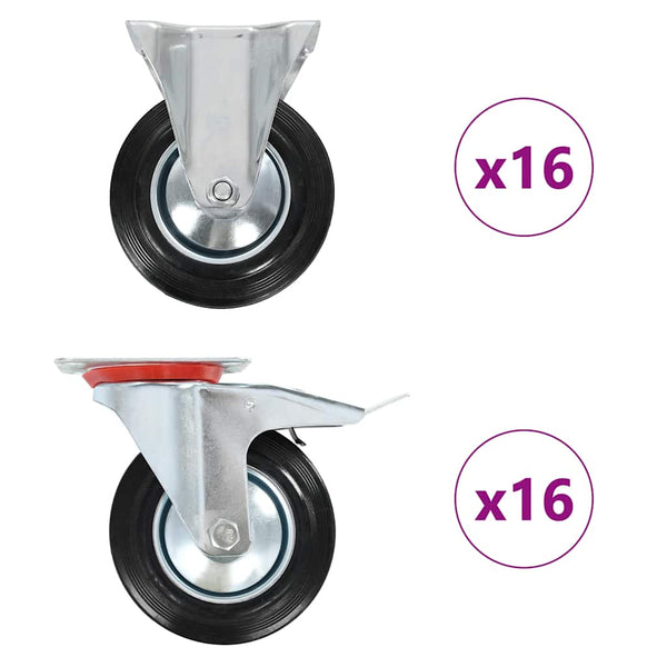 Rullapyörät 32 kpl 160 mm