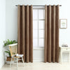 Pimennysverhot renkailla 2 kpl sametti beige 140x225 cm