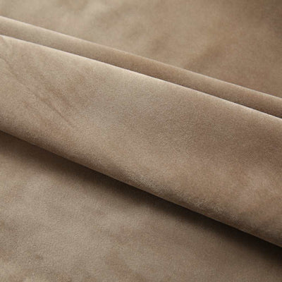 Beige pimennysverhot koukuilla Mihaluta 140x175cm (2 kpl)