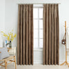 Pimennysverhot koukuilla 2 kpl sametti beige 140x225 cm