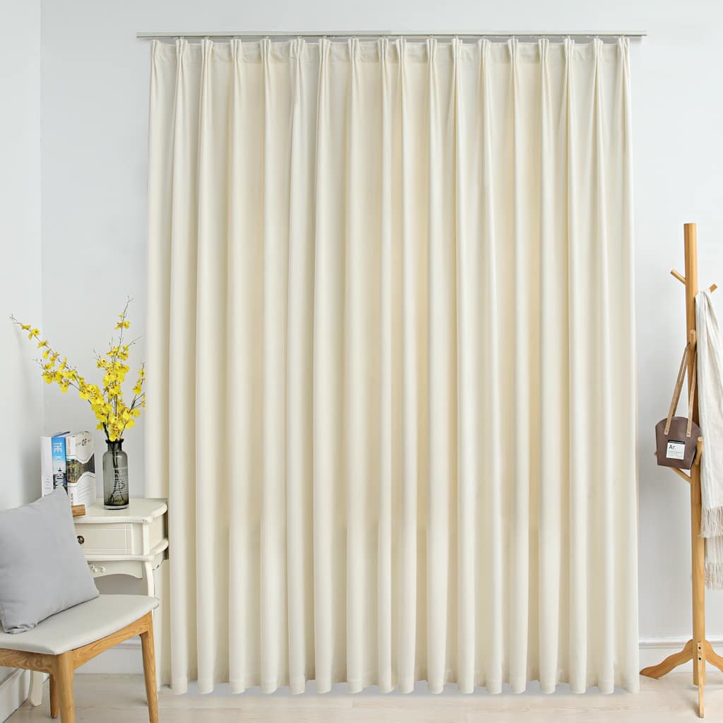 Kerma pimennysverho koukuilla sametti Samie 290x245cm