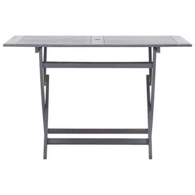 Kokoontaitettava puutarhapöytä 120x70x75 cm täysi akaasiapuu