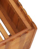 Puutarhan korotettu kukkalaatikko Enyed 50x30x25cm (akaasiapuu)