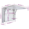 LED kylpyhuoneen peilikaappi 80x9,5x55 cm