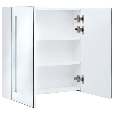 LED kylpyhuoneen peilikaappi 60x14x62 cm