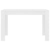 Valkoinen ruokapöytä Levon 120x60x76cm (puinen)