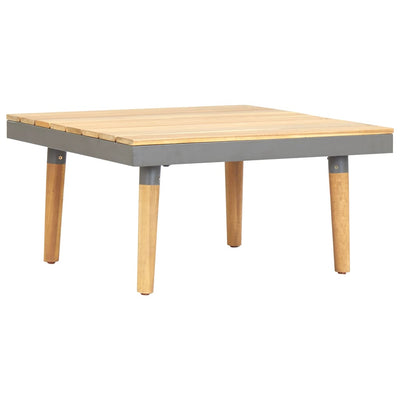 Puutarhan sohvapöytä 60x60x31,5 cm täysi akaasiapuu