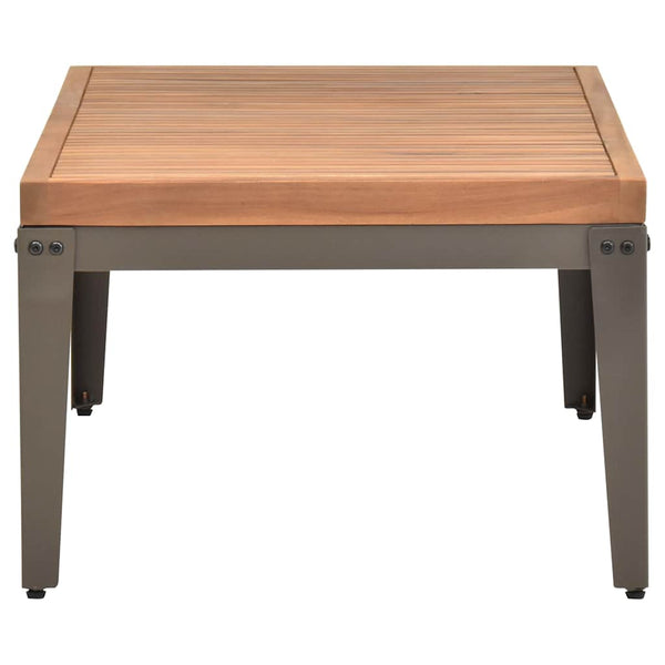 Puutarhan sohvapöytä 110x55x36 cm täysi akaasiapuu