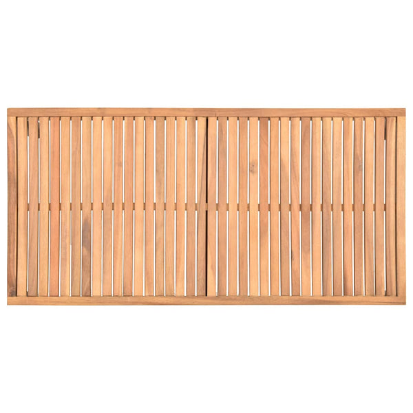 Puutarhan sohvapöytä 110x55x36 cm täysi akaasiapuu