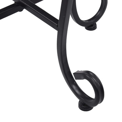 Sininen ja valkoinen mosaiikkipöytä Born (3 kpl keramiikka)