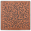 Mosaiikkibistropöytä terrakotta 60 cm keramiikka