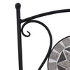 Mosaiikki bistrotuolit 2 kpl harmaa