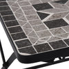 Mosaiikki bistrotuolit 2 kpl harmaa