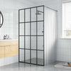 Walk-in Suihkun seinäke kirkas karkaistu lasi 80x195 cm