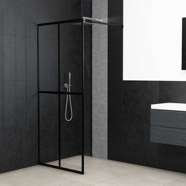 Walk-in Suihkun seinäke kirkas karkaistu lasi 90x195 cm
