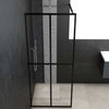 Walk-in Suihkun seinäke kirkas karkaistu lasi 118x190 cm