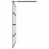 Walk-in Suihkun seinäke karkaistu huurrelasi 80x195 cm