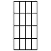 Walk-in Suihkun seinäke karkaistu huurrelasi 100x195 cm