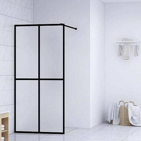 Walk-in Suihkun seinäke karkaistu huurrelasi 80x195 cm