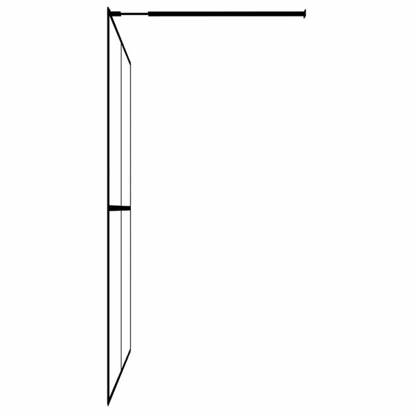 Walk-in Suihkun seinäke karkaistu huurrelasi 90x195 cm