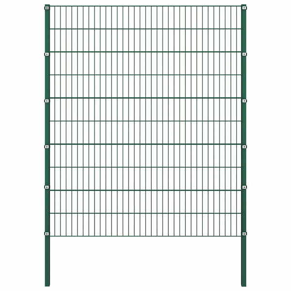Aitapaneeli tolpilla rauta 867x200 cm vihreä