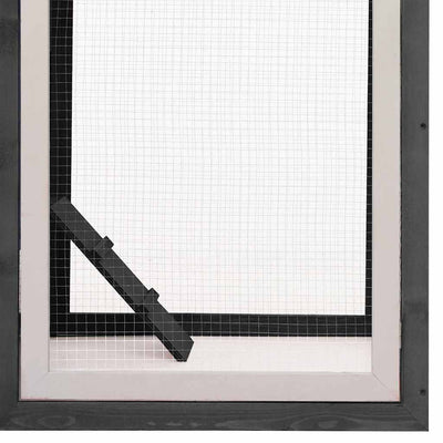 Harmaa kanahäkki Dancioniu 170x81x110cm (mänty ja kuusi)