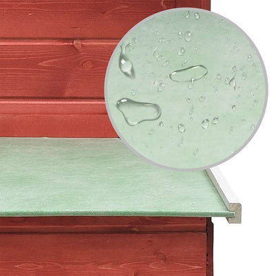 Punainen kanahäkki Dancioniu 170x81x110cm (mänty ja kuusi)