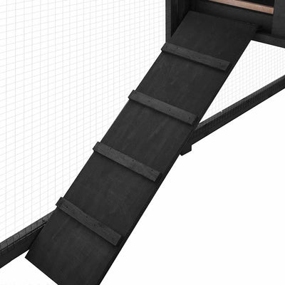 Kanin ulkohäkki harmaa ja valkoinen täysi kuusi