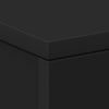 Musta yöpöytä Hassan 38x35x56cm (lastulevy)