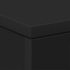 Musta yöpöydät Hassan 38x35x56cm (2 kpl puinen)