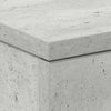 Betoninharmaa yöpöydät Hassan 38x35x56cm (2 kpl puinen)