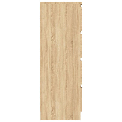 Senkki Sonoma-tammi 60x35x98,5 cm tekninen puu