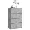 Senkki betoninharmaa 60x35x98,5 cm tekninen puu