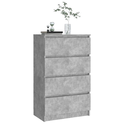 Senkki betoninharmaa 60x35x98,5 cm tekninen puu