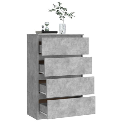 Senkki betoninharmaa 60x35x98,5 cm tekninen puu