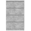 Senkki betoninharmaa 60x35x98,5 cm tekninen puu