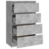 Senkki betoninharmaa 60x35x98,5 cm tekninen puu
