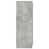 Betoninharmaa senkki Nance 60x35x98,5cm (puinen)